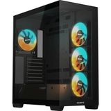 Gigabyte C500 Panoramic Stealth GB-C500P ST ARGB Fanlı Siyah ATX Gaming Bilgisayar Kasası