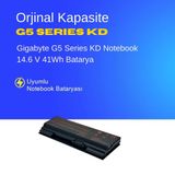 Gigabyte G5 Series Kd Notebook 14.6 V 41Wh Batarya – Orjinal Uyumlu, Yüksek Performanslı