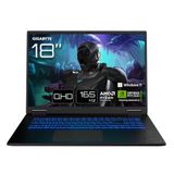 GIGABYTE GAMING A18 Slim Gaming Notebook, 18 inç 165Hz QHD 16:10 3ms IPS Ekran, NVIDIA GeForce RTX 5070 8GB 85W, AMD Ryzen 7 260, 16GB DDR5 RAM, 1TB SSD, Windows 11 Home