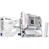 Gigabyte Gıgabyte B860M Aorus Elite WIFI6E Ice Intel Core Ultra (Seri 2) Lga 1851 Anakart, Matx, Ddr5, 3x M.2, Pcıe 5.0, Usb-C, WIFI6E, 2.5gbe Lan, Ez-Latch