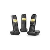 Gigaset 1 Harici 3 Dahili Dect Telsiz Telefon Santrali Siyah – Analog Hat Uyumlu Kablosuz Ofis Telefon Sistemi