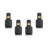 Gigaset 1 Harici 4 Dahili Dect Telsiz Kablosuz Telefon Santrali Siyah