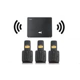 Gigaset 3 Dahili Dect Kablosuz Telefon Santrali Beyaz – 1 Hat 3 Ahizeli Telsiz Telefon Sistemi Ofis Tipi Hazır Set