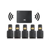 Gigaset 5 Dahili Dect Telsiz Kablosuz Telefon Santrali Beyaz