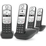 Gigaset A690 1 Harici 4 Dahili Dect Telsiz Kablosuz Telefon Santrali