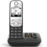 Gigaset A690A Siyah Handsfree Telesekreterli DECT Telsiz Telefon