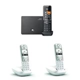 Gigaset Analog & Ip 3 Dahili Dect Telsiz Kablosuz Telefon Santrali C550 Comfort Ip-A690