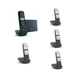 Gigaset Analog & Ip 5 Dahili Dect Telsiz Kablosuz Telefon Santrali As690ıp-A690
