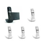 Gigaset Analog & Ip 5 Dahili Dect Telsiz Kablosuz Telefon Santrali Beyaz
