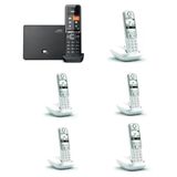 Gigaset Analog & Ip 6 Dahili Dect Telsiz Kablosuz Telefon Santrali C550 Comfort Ip-A690