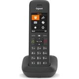 Gigaset C575 Renkli Aydınlatmalı Ekranl Eller Serbest İşlevler ve Çağrı Engelleme Telsiz Telefon - Siyah