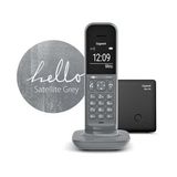 Gigaset CL390 Satellite Grey Handsfree DECT Kablosuz Sabit Hat Telsiz Telefon Analog Telefon (IP Telefon Değildir)