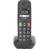 Gigaset E290 Siyah Büyük Tuşlu Handsfree Dect Telsiz Telefon