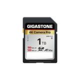 Gigastone Gıgastone 1 Tb Sdxc Hafıza Kartı, 4K Camera Pro, 150/120 Mb/s'ye Kadar, Canon, Olympus, Panasonic, A1 V30 U3 Uhs-I Sınıf 10 Dijital Kamera Için, 1 Mini Çantayla Birlikte