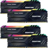 Gigastone [rgb Ddr4 Ram] Gıgastone Game Turbo 64 GB Kit (4X16 Gb) Ddr4 3200 Mhz PC4-25600 CL16-18-18-40 Intel Xmp 2.0 Amd Ryzen 1.35 V Udımm 288PIN Ecc Olmayan Arabelleksiz Masaüstü Yüksek Performansl