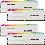 Gigastone [rgb Ddr4 Ram] Gıgastone Game Turbo 64GB Kit (4X16GB) Ddr4 3200MHZ PC4-25600 CL16-18-18-40 Intel Xmp 2.0 Amd Ryzen 1.35V Udımm 288PIN Ecc Olmayan Arabelleksiz Masaüstü Yüksek Performanslı Ra