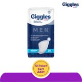 Giggles 20'li 12 Paket Medium Erkek Mesane Pedi