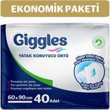 Giggles 60X90 Yatak Koruyucu Örtü 40 Adet