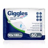 Giggles 90x180 cm 30x2 Adet Yatak Koruyucu Örtü