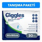 Giggles 90X180 Yatak Koruyucu Örtü 1 Paket 30 Adet