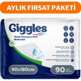 Giggles 90x180 Yatak Koruyucu Örtü 3 X 30 Adet