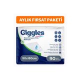 Giggles 90X180 Yatak Koruyucu Örtü 90 Adet