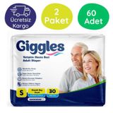 Giggles Belbantlı Küçük Boy 30x60 Adet Hasta Bezi