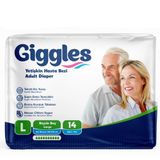 Giggles Belbantlı L 2×7'li Yetişkin Hasta Bezi