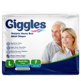 Giggles Belbantlı L 7 Adet Yetişkin Hasta Bezi