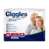 Giggles Belbantlı M 16 Adet Yetişkin Hasta Bezi