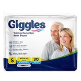 Giggles Belbantlı S Boy 4×30'lu Yetişkin Hasta Bezi