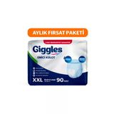 Giggles Emici Külot Extra Extra Large XXL 90 Adet Hasta Bezi
