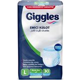 Giggles Emici Külot L 30 Adet Hasta Bezi