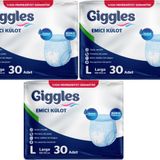 Giggles Hasta Bezi Yetişkin Large 30x3 Adet Emici Külot
