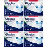 Giggles Hasta Bezi Yetişkin Large 30x6 Adet Emici Külot