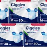 Giggles Hasta Bezi Yetişkin Medium 30x5 Adet Emici Külot