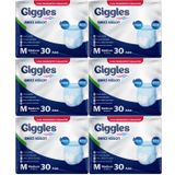 Giggles Hasta Bezi Yetişkin Medium 30x6 Adet Emici Külot