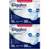 Giggles Hasta Bezi Yetişkin XL 30x2 Adet Emici Külot