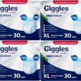 Giggles Hasta Bezi Yetişkin XL 30x4 Adet Emici Külot