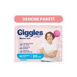 giggles Kadın Mesane Pedi Medium Normal Emici İdrar Kaçırma Pedi 1 Paket x 20 Adet / Toplam 20 Adet