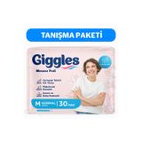 giggles Kadın Mesane Pedi Medium Normal Emici İdrar Kaçırma Pedi 3 Paket x 10 Adet / Toplam 30 Adet