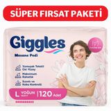 Giggles Kadın Mesane Pedi Yoğun 120 Adet