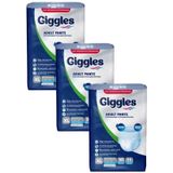 Giggles Külotlu Yetişkin Hasta Bezi Ekstra Büyük Boy XL 3 x 30'lu