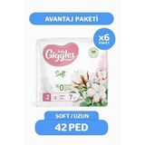 Giggles Lady Soft Hijyenik Ped Uzun 42 Adet