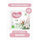 Giggles Lady Soft Normal Hijyenik Ped, 96 Adet