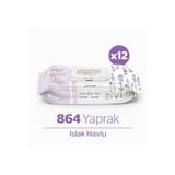 giggles Lavanta Kokulu Islak Mendil - Islak Havlu 864 Mendil