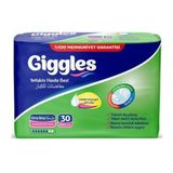 Giggles Medium 30'lu Yetişkin Tekstil Yüzlü Bağlamalı Hasta Bezi