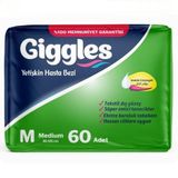 Giggles Medium 60 Adet Yetişkin Hasta Bezi