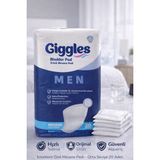 Giggles Men Erkek Mesane Pedi Medium – 20 Adet | Sızıntı ve Koku Kontrolü | Anatomik Uyumlu & Emici Yapı | Günlük Kullanıma Uygun