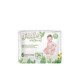 Giggles Natural No:6 XLarge 34 Adet Bebek Bezi